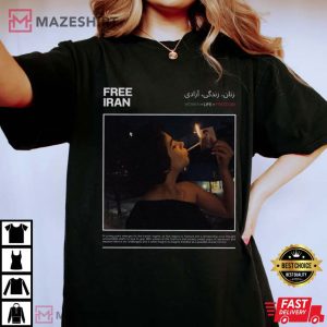 Free Iran Protest Revolution Persian Freedom T Shirt (2)