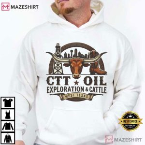 CTT Oil Exploration And Cattle Landman Movie Graphic T Shirt (3)