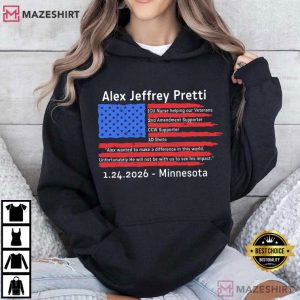 Alex Pretti Memorial Rest In Peace T Shirt (3)