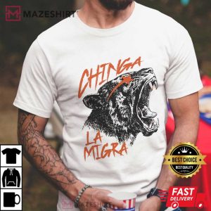 Anti Ice Protest Chinga La Migra Tiger T Shirt (3)