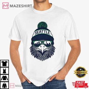 Seattle Football Eagle Northwest Sports Fan Game Day T-Shirt