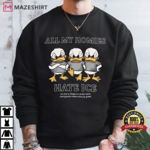 All My Homies Hate ICE Anti ICE Protest T Shirt (4)