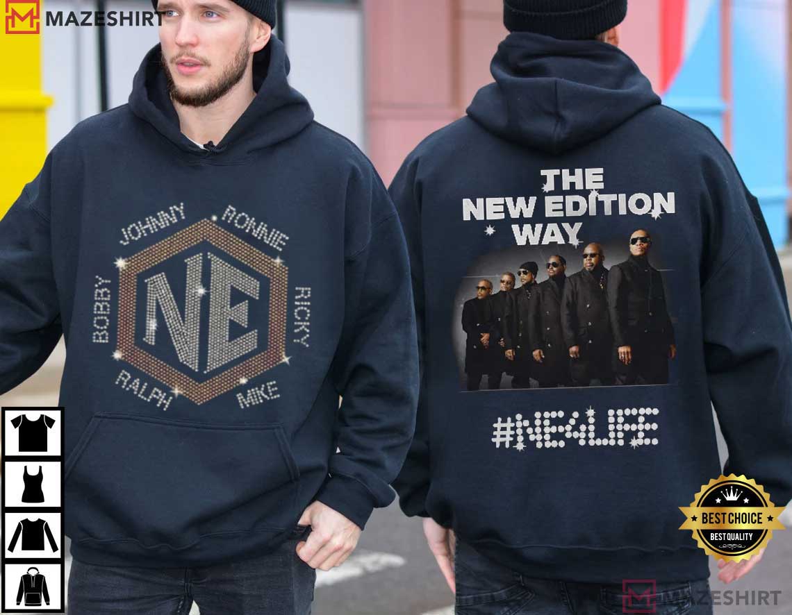 The New Edition Way Tour 2026 RnB Music Fans Gift T-Shirt The New Edition Way Tour 2026 RnB Music Fans Gift T-Shirt