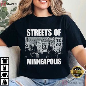 Bruce Springsteen Streets Of Minneapolis ICE Out T-Shirt
