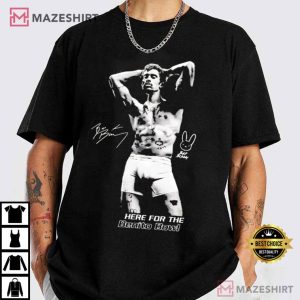 Bad Bunny Benito Bowl Graphic Football T-Shirt
