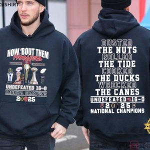 Indiana Hoosiers Big Ten Championship 2026 Football T Shirt (4)