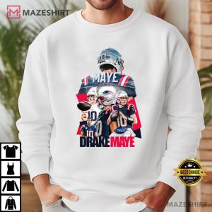 Drake Maye New England Patriots Football Fan Gift T Shirt (4)