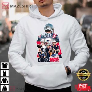Drake Maye New England Patriots Football Fan Gift T Shirt (3)