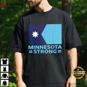 Minnesota State Flag Strong T Shirt (3)