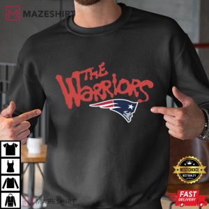New England Patriots The Warriors Football T Shirt (4)
