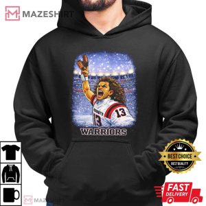 New England Patriots Warriors Mack Hollins Fan T Shirt (3)