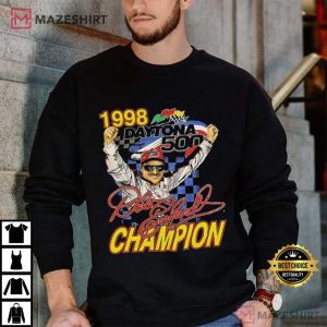 Dale Earnhardt Vintage 1998 Daytona 500 Racing T Shirt (1)