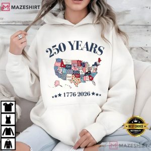 Christian 250 Years Bible Verse 4th Of July T Shirt (3)