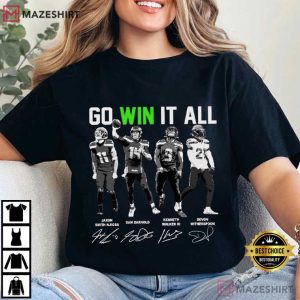 Seattle Seahawks Go Win It All Football Game Day Retro T Shirt (2)