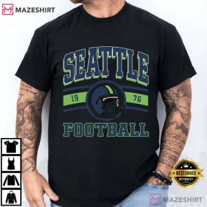 Seattle Seahawks Football Vintage Style T Shirt (4)