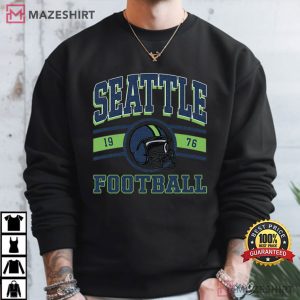 Seattle Seahawks Football Vintage Style T Shirt (1)