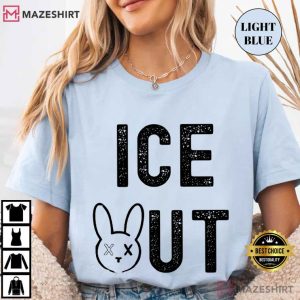 Bad Bunny Ice Out Protest Abolish Anti Trump T-Shirt