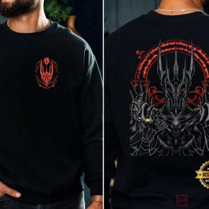 Sauron Lord Of The Rings Dark Fantasy Vintage T Shirt (2)