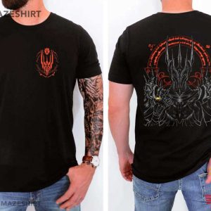Sauron Lord Of The Rings Dark Fantasy Vintage T Shirt (3)