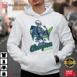 Seattle Seahawks Football 2026 Champion Mascot T Shirt (3)