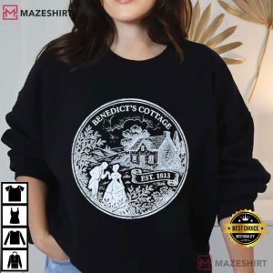 Bridgerton Season 4 Toile De Jouy Benedict's Cottage T Shirt (4)
