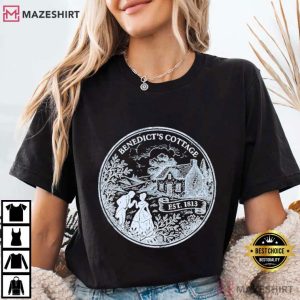 Bridgerton Season 4 Toile De Jouy Benedict’s Cottage T-Shirt