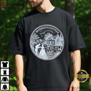 Bridgerton Season 4 Toile De Jouy Benedict's Cottage T Shirt (2)