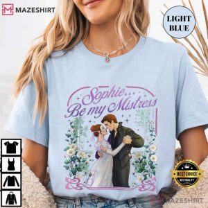 Bridgerton Mask Dance Sophie Be My Mistress Romantic Scene T Shirt (2)