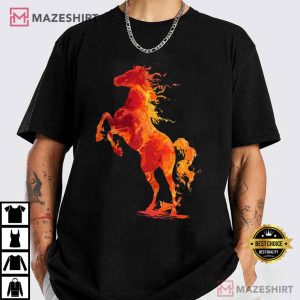 Year Of The Fire Horse 2026 Chinese New Year T Shirt (2)
