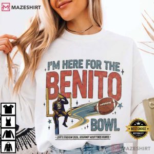 Benito Bowl Funny Football Game Day Graphic T Shirt (4)