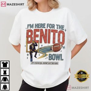Benito Bowl Funny Football Game Day Graphic T Shirt (1)