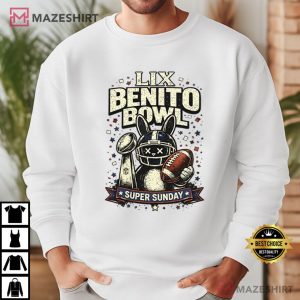 Benito Bowl 2026 American Football Fan Half Time Show T Shirt (4)