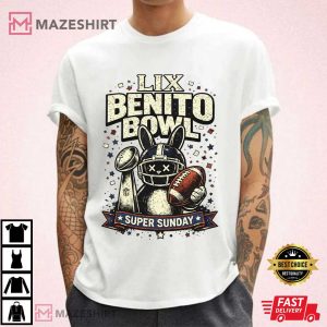 Benito Bowl 2026 American Football Fan Half Time Show T Shirt (2)