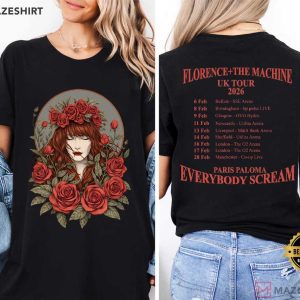 Florence And The Machine 2026 Tour Music Lover T Shirt (1)