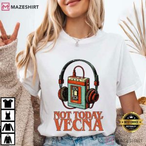 Not Today Vecna Retro Cassette Tape Sci Fi Show T Shirt (2)