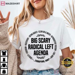 Radical Left Agenda Political Equality Justice Climate Rights T Shirt (4)