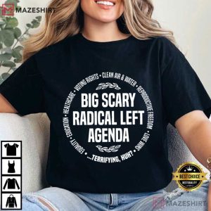 Radical Left Agenda Political Equality Justice Climate Rights T Shirt (3)