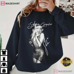 Sabrina Carpenter Vintage 90s Fan Merch T Shirt (4)
