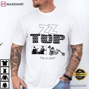 ZZ Top Rock Band Fan Art T Shirt (4)