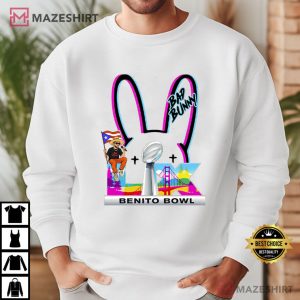 Bad Bunny Benito Bowl Puerto Rico Fan Gift T Shirt (4)