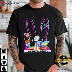 Bad Bunny Benito Bowl Puerto Rico Fan Gift T-Shirt