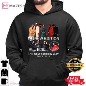 New Edition Way Tour 2026 Vintage R&B Concert T Shirt (3)