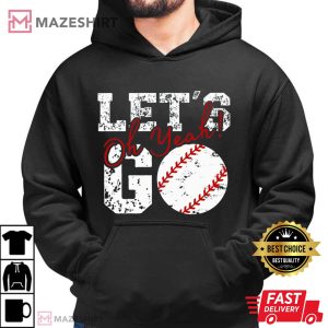 Let’s Go Baseball Mom Game Day Custom T Shirt (3)