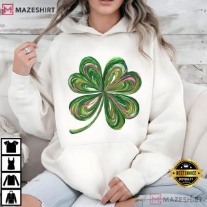 Four Leaf Clover St Patricks Day T Shirt (4)