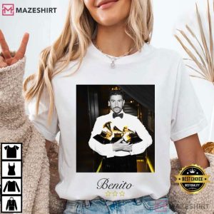 Bad Bunny Benito Grammys Vintage T Shirt (4)