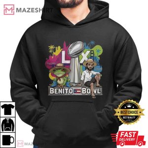 Benito Bowl 2026 Puerto Rico Sporty Latin Pride T Shirt (2)