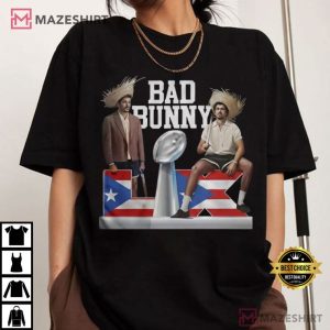 Benito Bowl 2026 Puerto Rico Bad Bunny Latin Pride T Shirt (1)