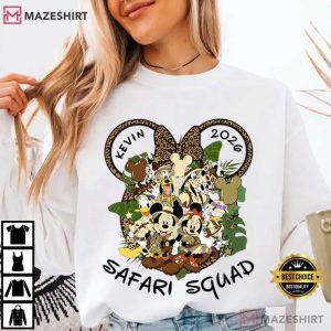 Disney Animal Kingdom Safari Squad Custom T Shirt (4)