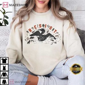 Resist Anti Trump Minnesota Loon Resistance T Shirt (4)