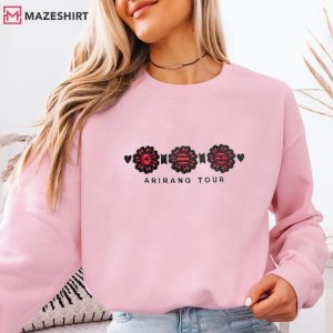 Arirang Tour Boke Flower Embroidered Sweatshirt (3)